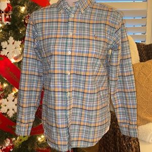 Ralph Lauren Boys Long Sleeve Button-up Shirt